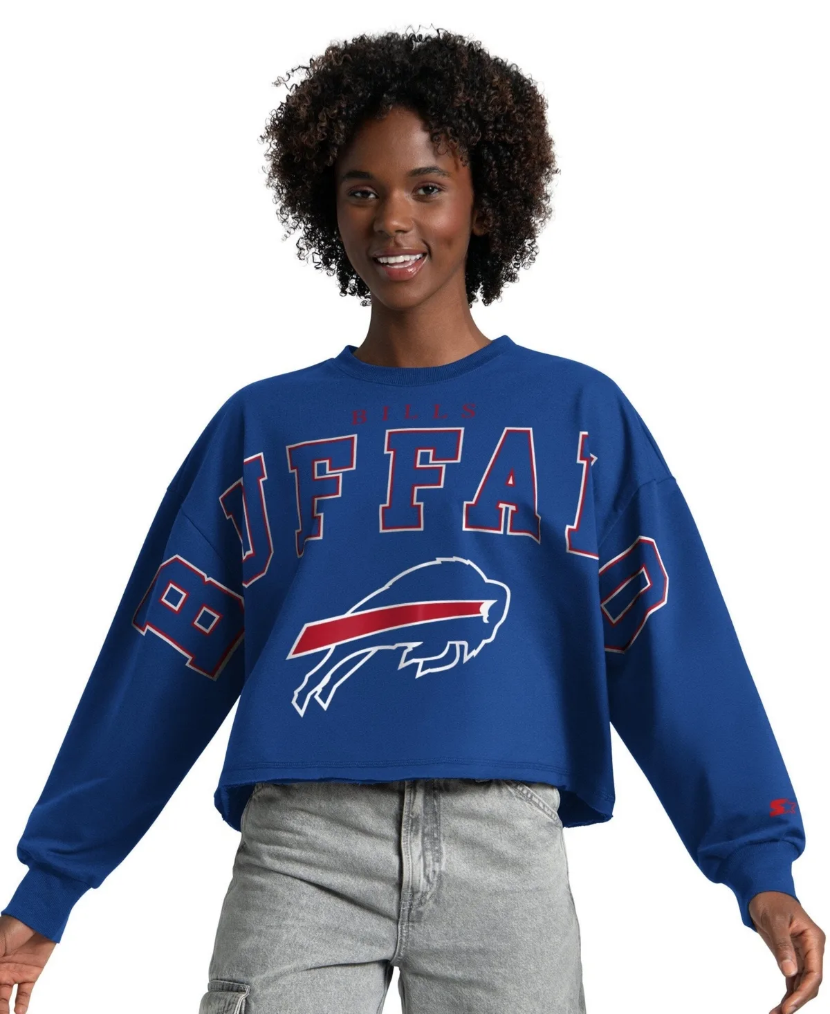 Buffalo Bills Bleachers Cropped Sweatshirt
