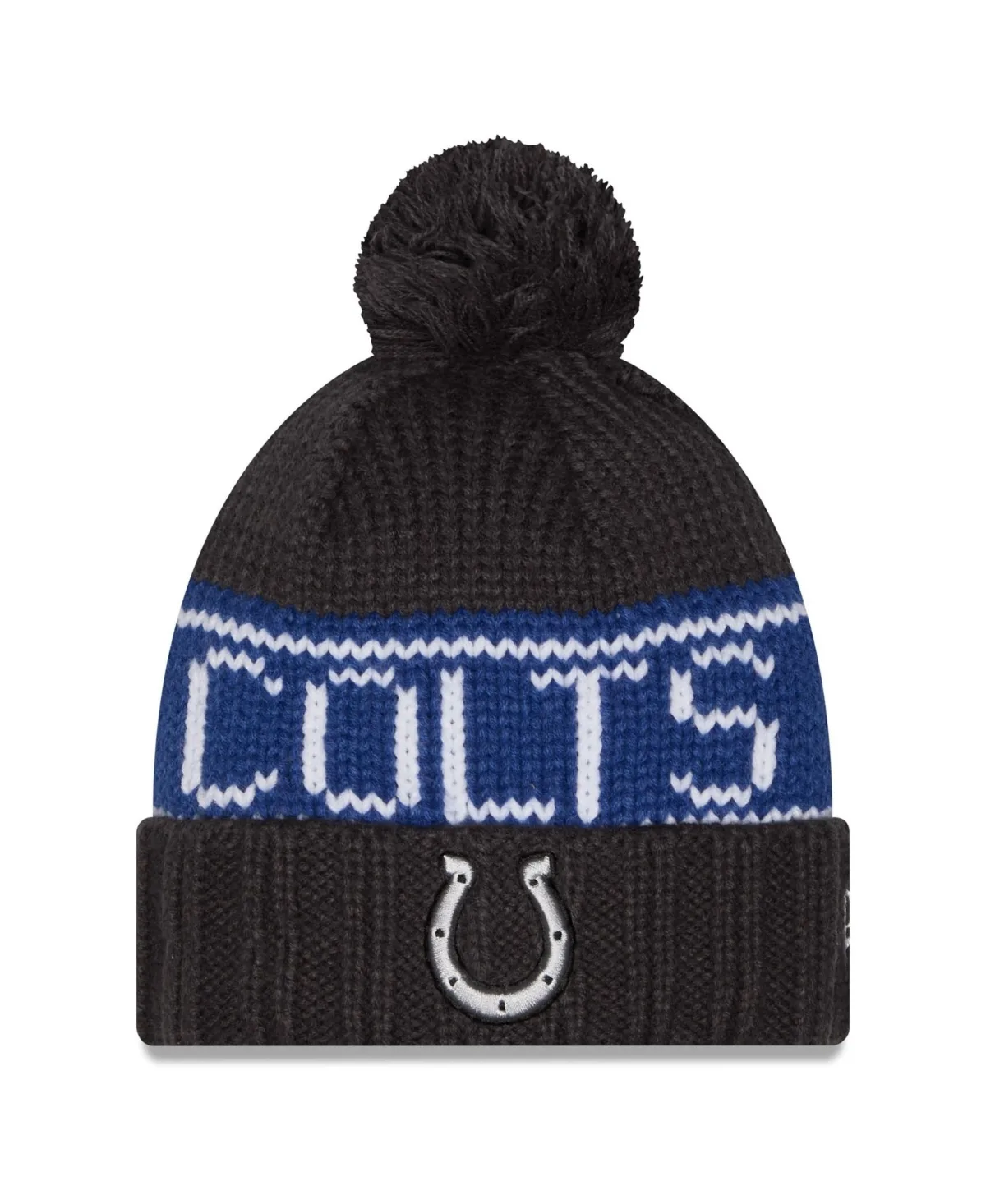 Indianapolis Colts 2026 Rivalries Collection Cuffed Knit with Pom Hat by New Era