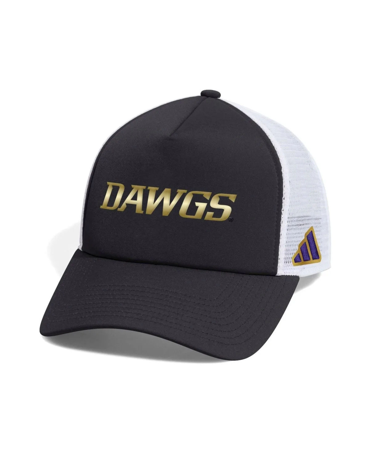 Washington Huskies Bow Down Foam Front Trucker Adjustable Hat by adidas