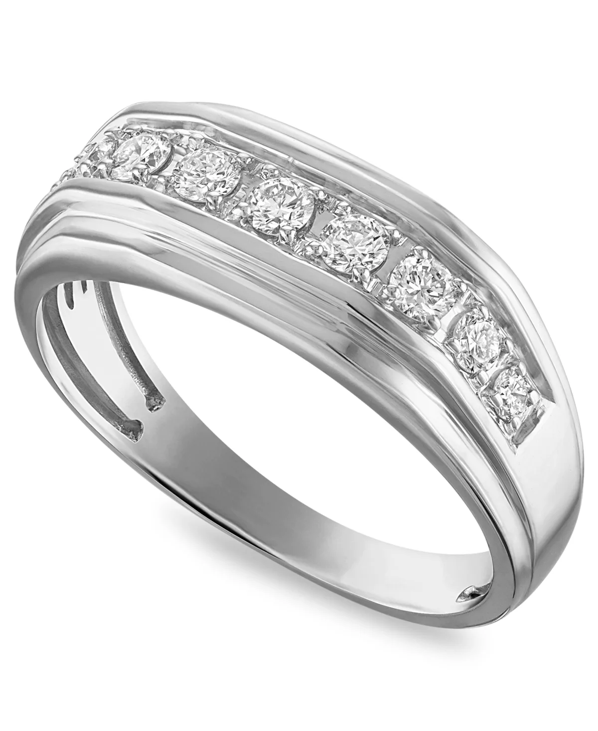 Lab-Grown Round Diamond Ring, 1/2 ct. t.w., 10K Gold or White Gold