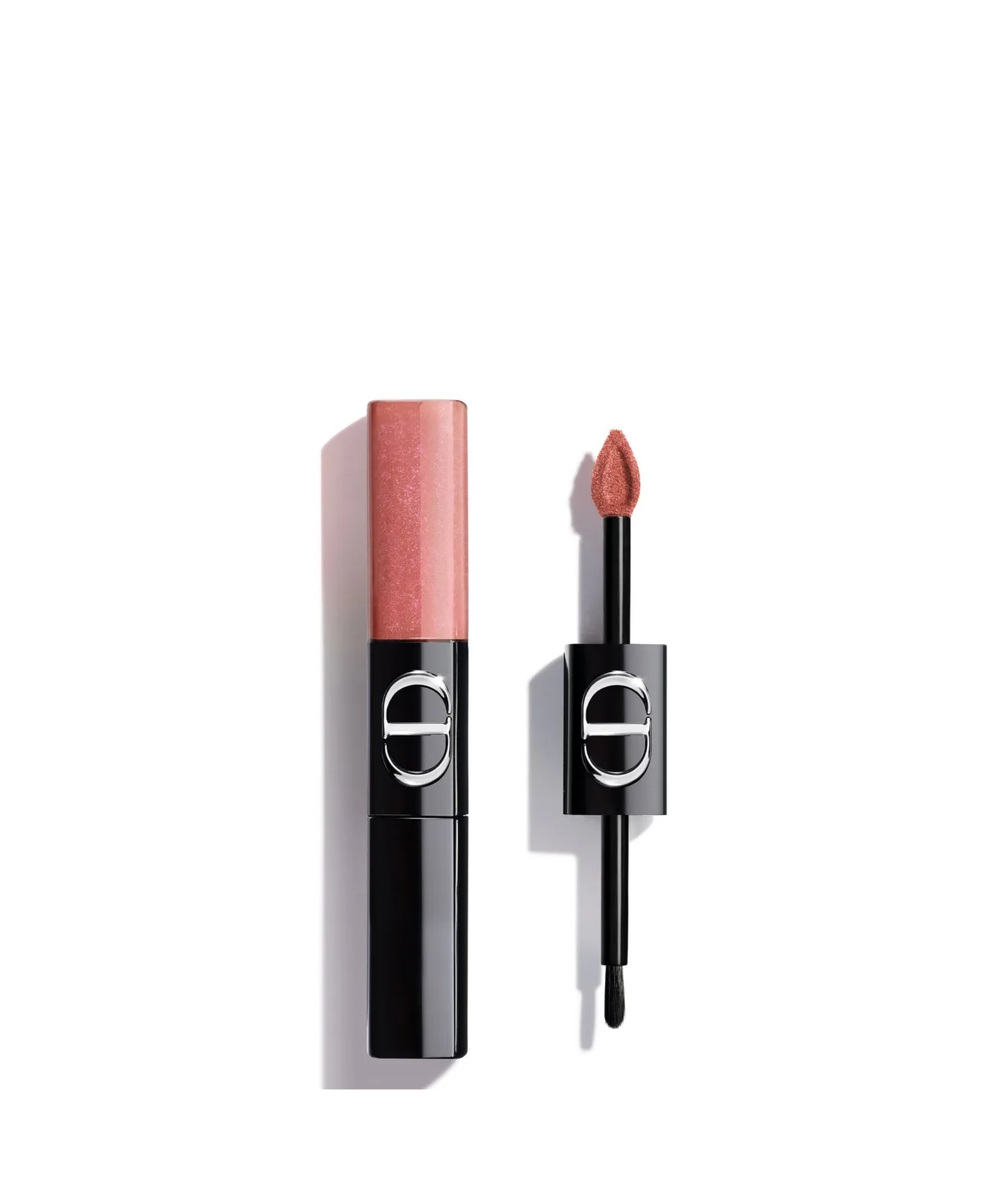Rouge Dior Forever Limited-Edition Liquid Sequin Duo Lipstick, 0.16 oz. - 100 Sweet Nude by Dior