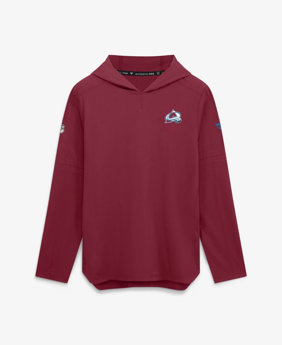 Colorado Avalanche Authentic Pro Train Lightweight Hoodie by Fanatics