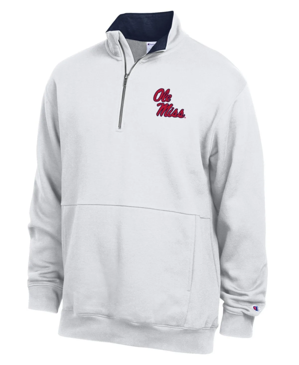 Ole Miss Rebels Fleece Quarter-Zip Pullover