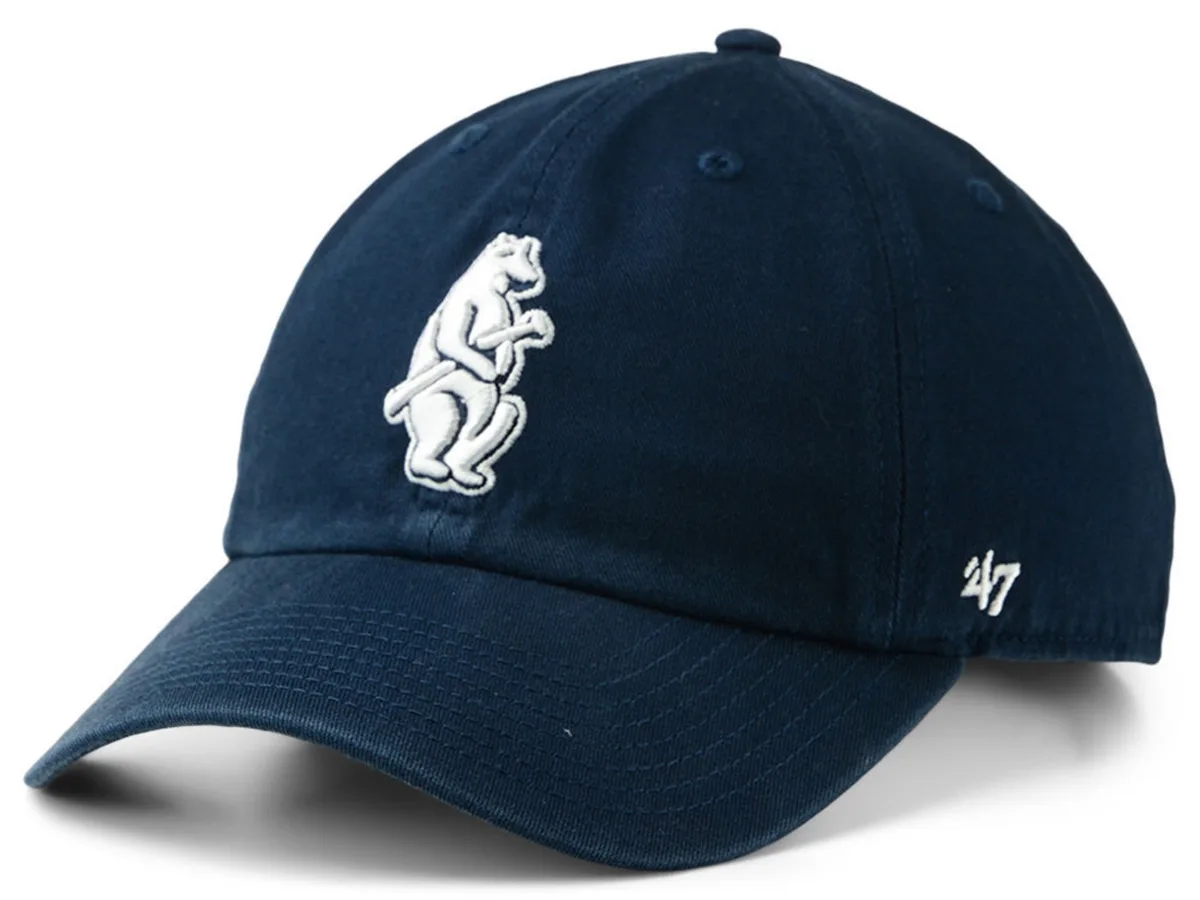 Chicago Cubs Cooperstown Clean Up Cap by 47 Brand