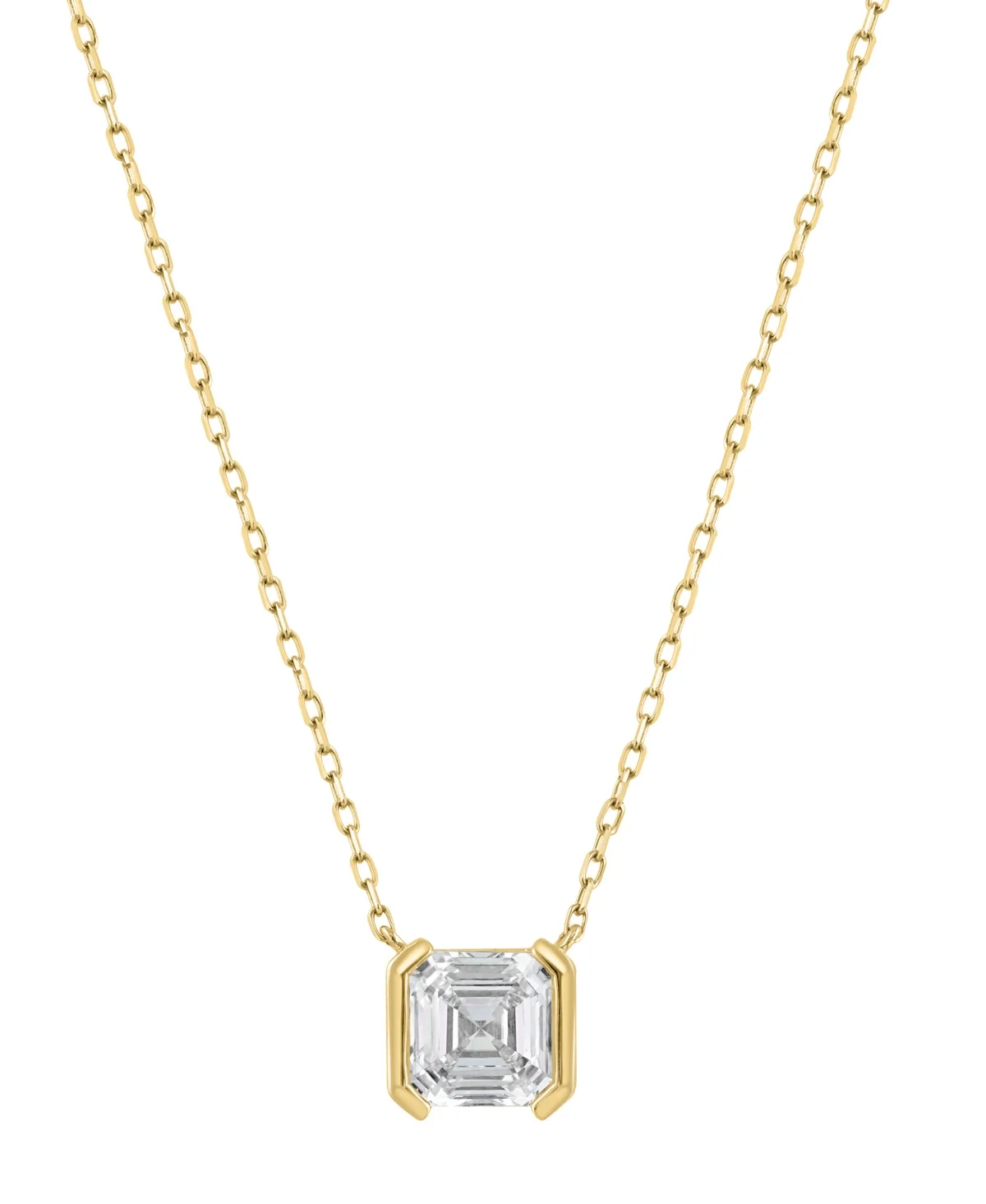 Lab Grown Diamond Pendant (2 Ct.t.w.) in 14K Yellow Gold by Effy