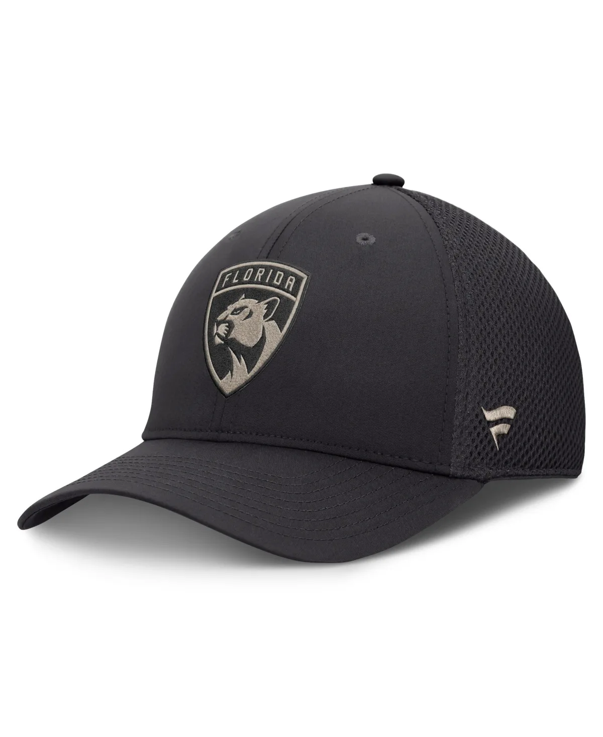 Florida Panthers Authentic Pro Road Meshback Stretch Hat