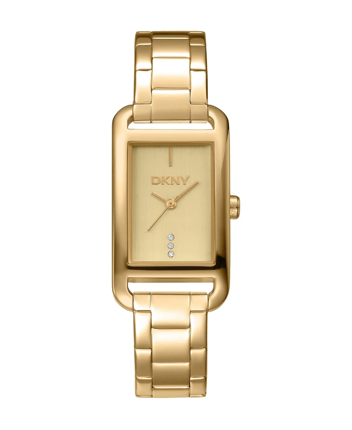 Quartz Gold Stainless Steel Bracelet Watch, 22mm by DKNY