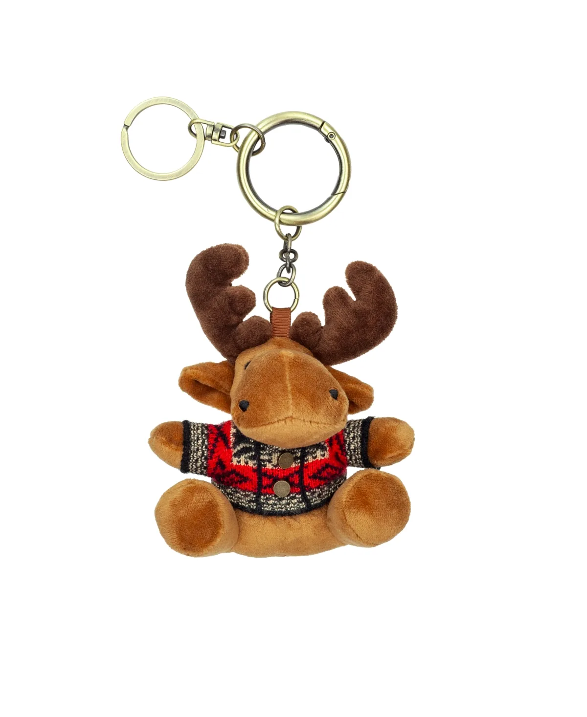 Nordic Teddy Plush Quick-Release Bag Charm by Patricia Nash