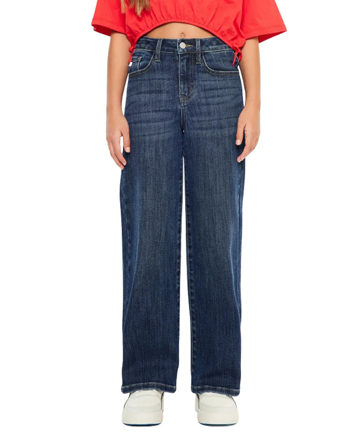 Andy High Rise Wide-Leg Jeans by Kancan