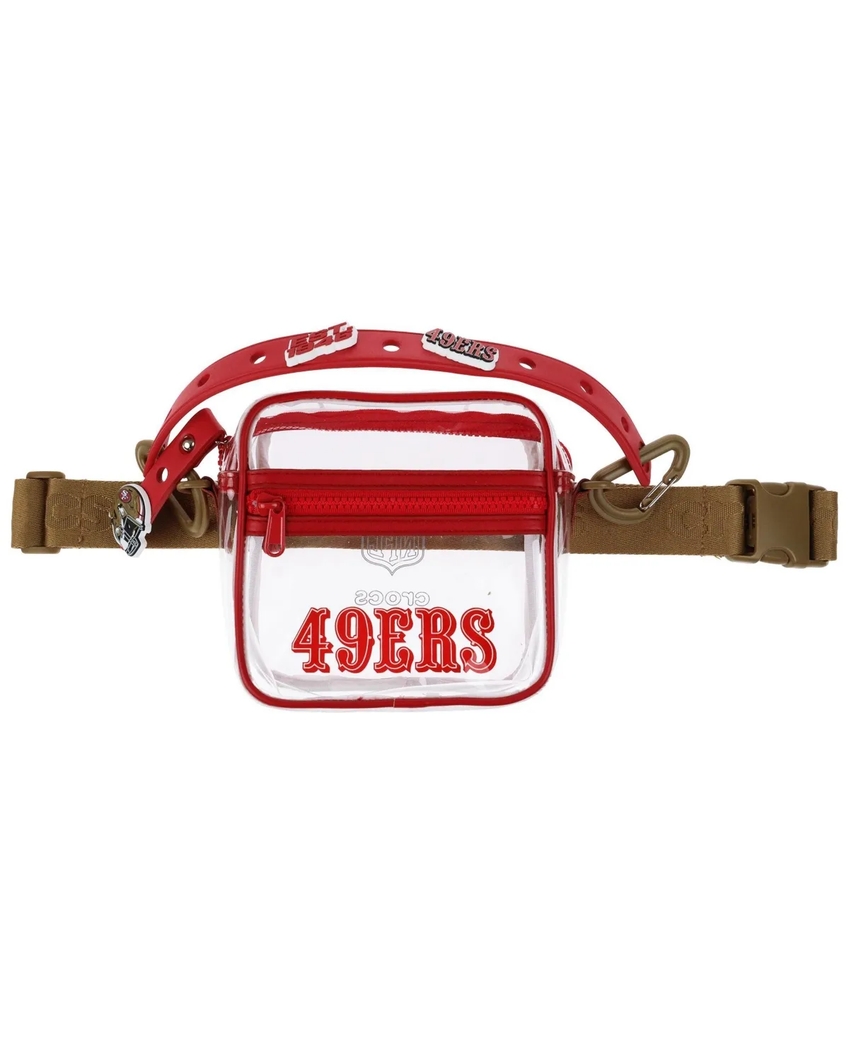 San Francisco 49ers Clear Crossbody Bag