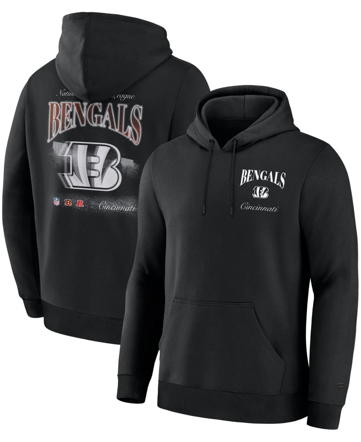 Cincinnati Bengals Nightfall Long-Sleeves Fleece Hoodie by Fanatics