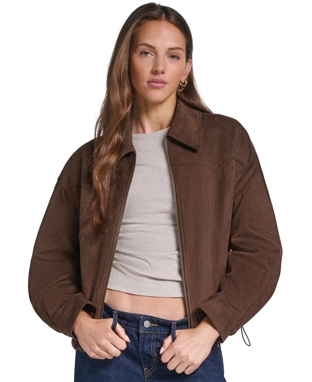 Western Yoke Bubble Hem Collared Jacket by Levi's
