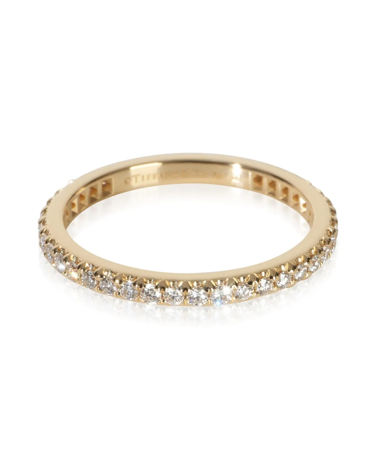 Pre-Owned Tiffany & Co Diamond Soleste Eternity Band (3/8 ct. t.w.) in 18k Yellow Gold by Tiffany & Co.