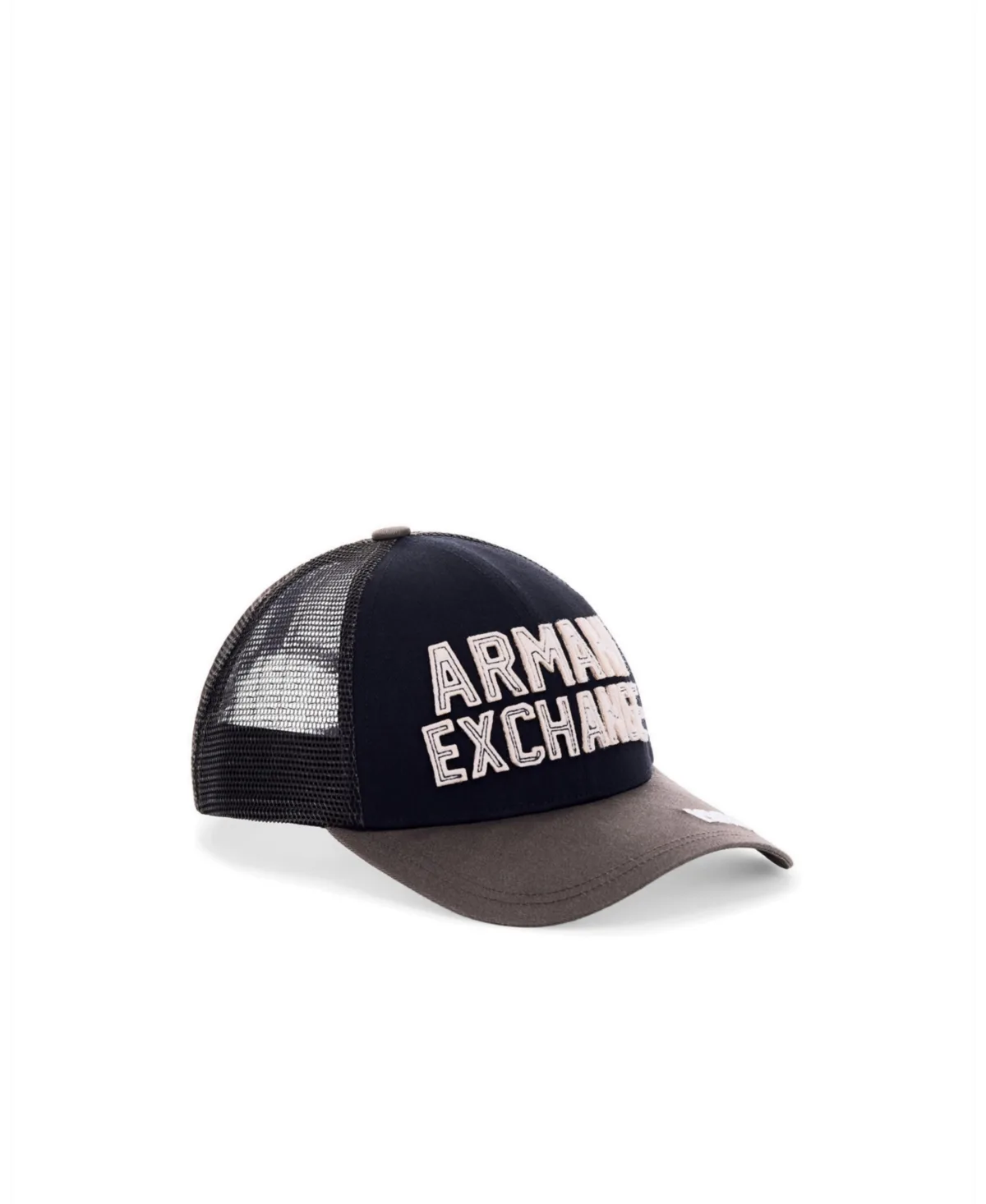 A - x Armani Exchange Mesh-Back Snapback Baseball Cap by Armani