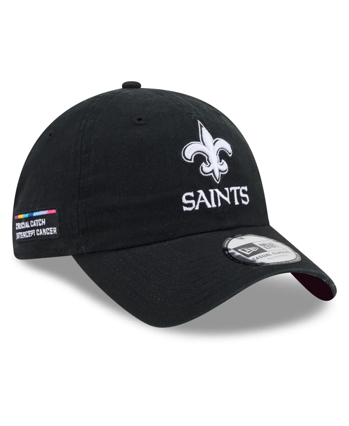 New Orleans Saints 2026 Nfl Crucial Catch Casual Classic Adjustable Hat by New Era