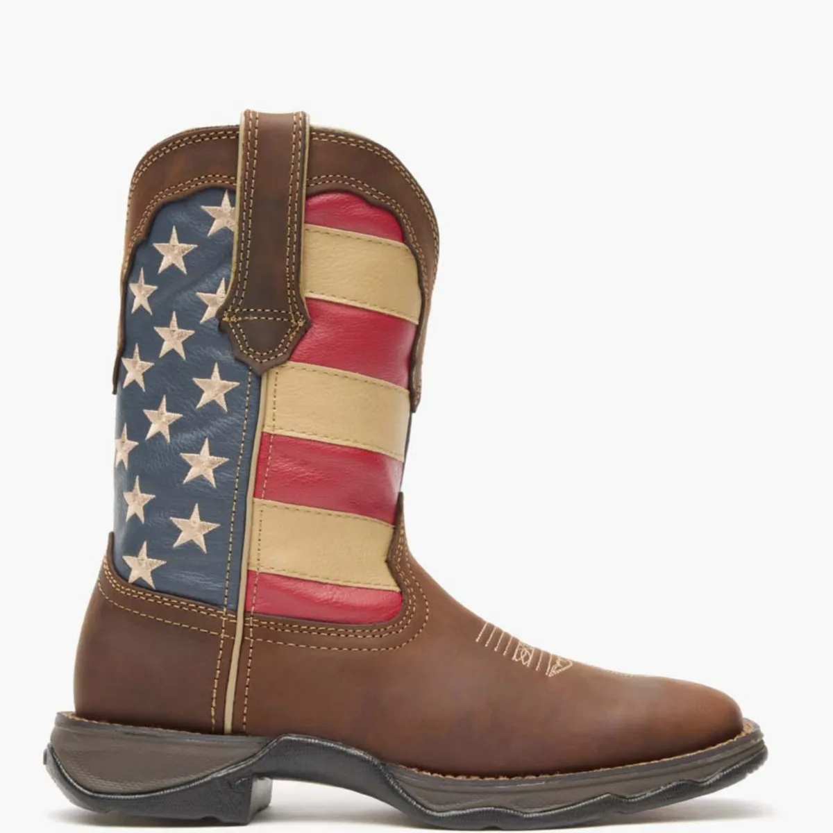Lady Rebel by Durango Patriotic Pull-On Western Flag Boot by Durango