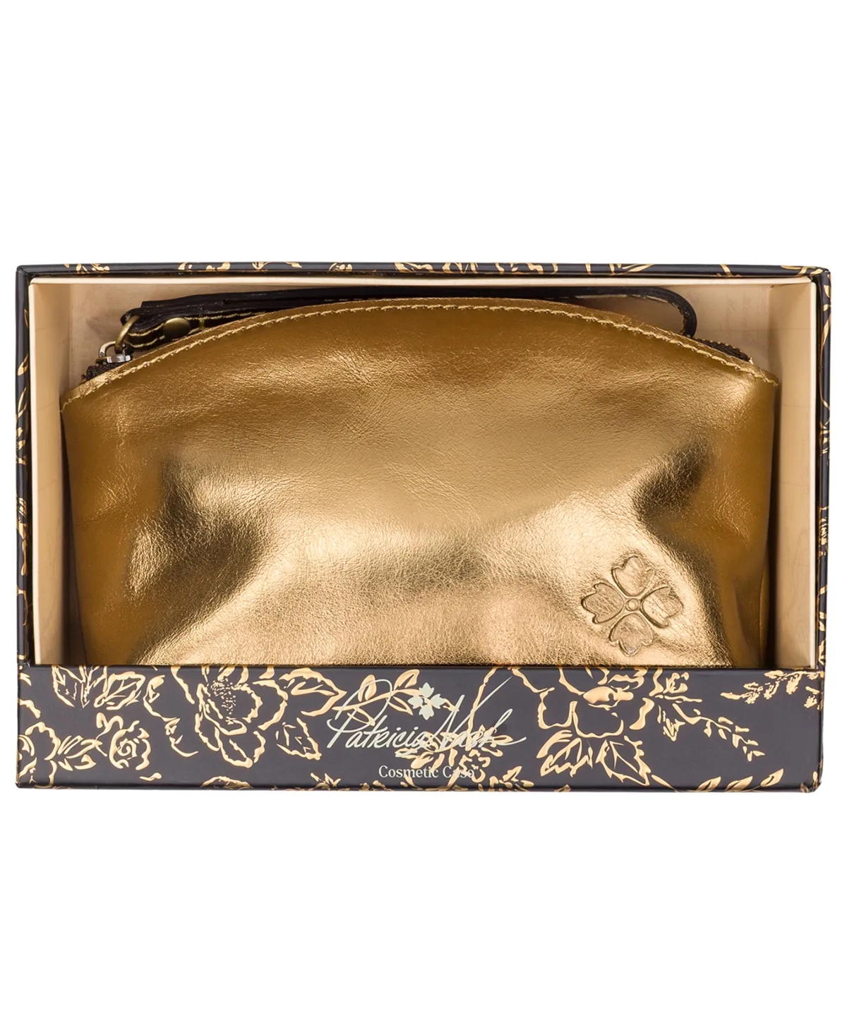 Patricia Nash Boxed Kara Mini Burned Edge Cosmetic Case by Patricia Nash