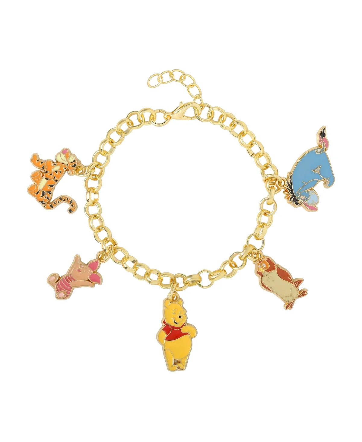 Winnie-the-Pooh Charm Bracelet Official License, 7+1 by Disney