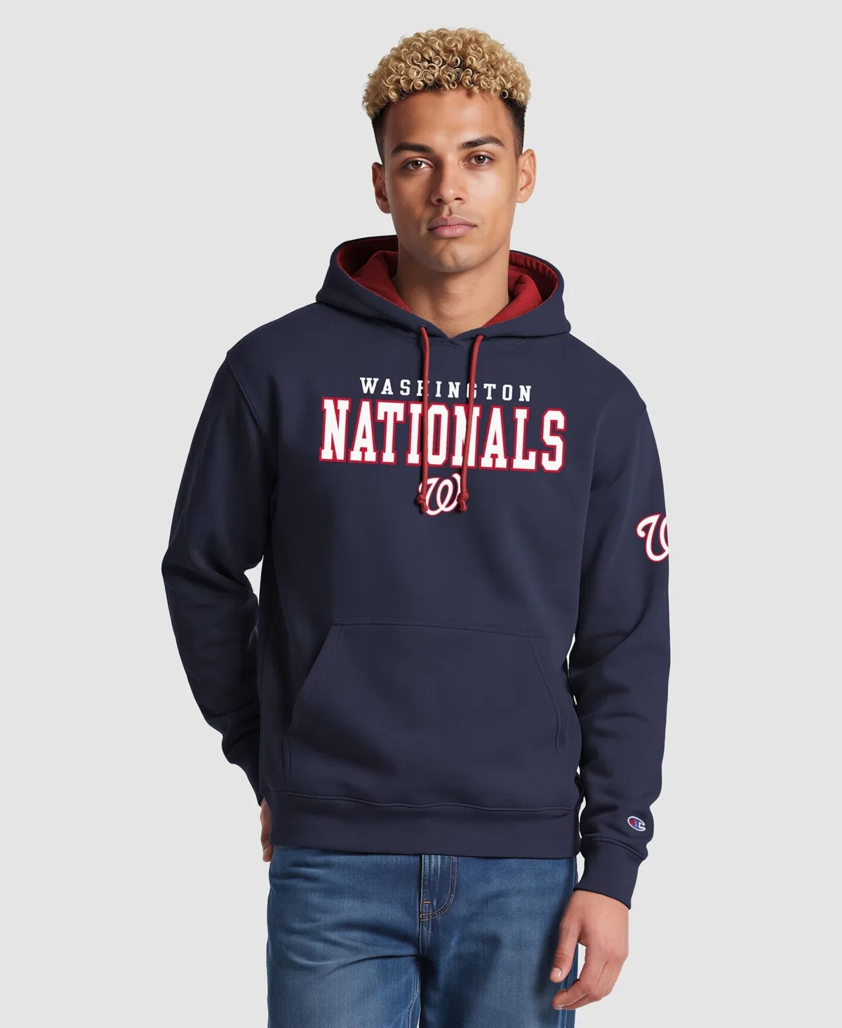 Washington Nationals Fleece Hoodie by Champion