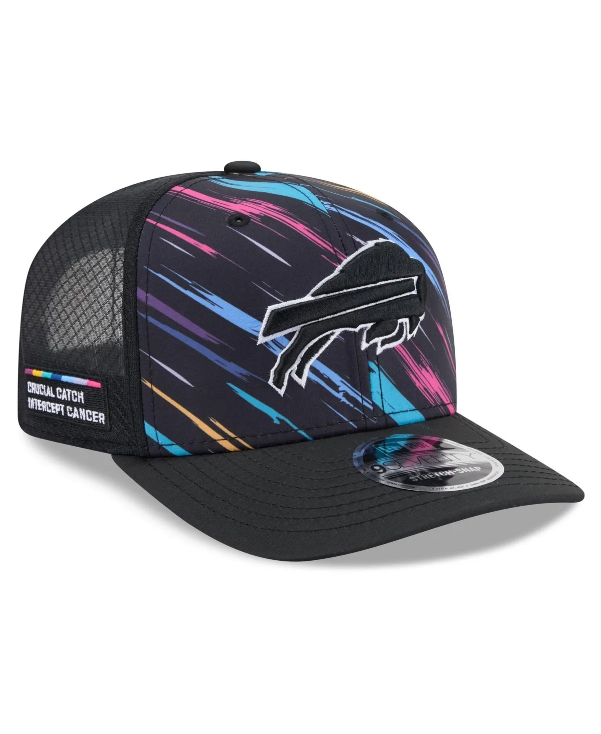 Buffalo Bills 2026 Nfl Crucial Catch 9SEVENTY Adjustable Trucker Hat by New Era