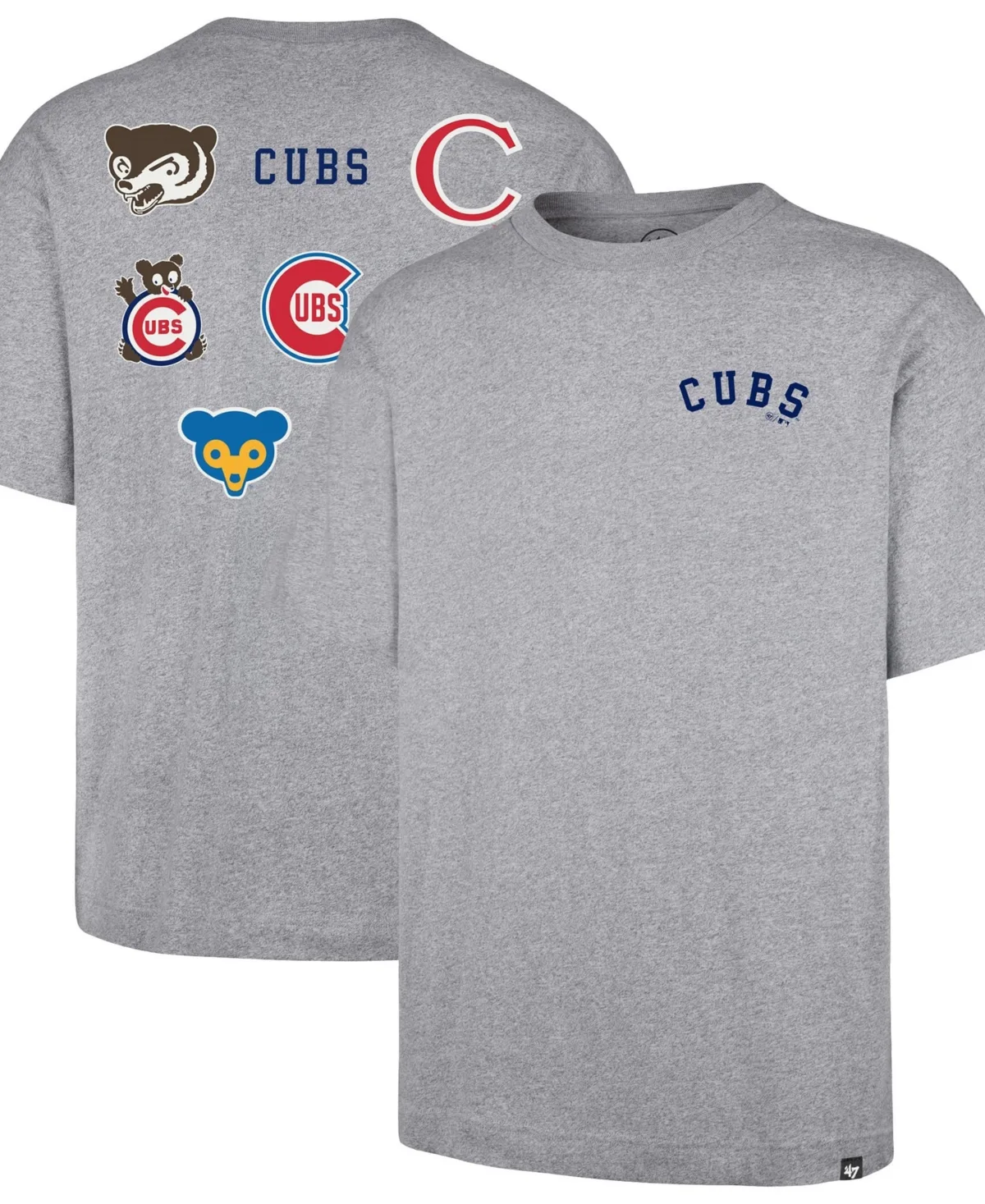47 Brand Chicago Cubs History Lock Foundation T-Shirt by 47 Brand