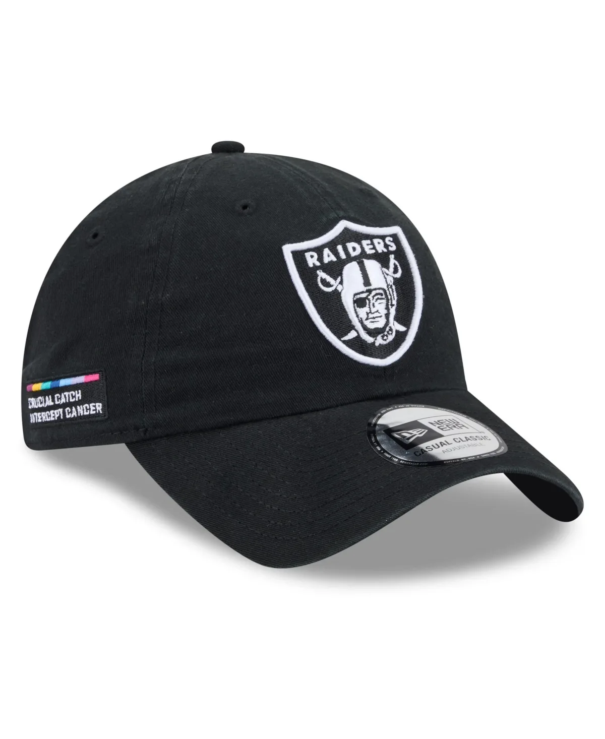 Las Vegas Raiders 2026 Nfl Crucial Catch Casual Classic Adjustable Hat by New Era