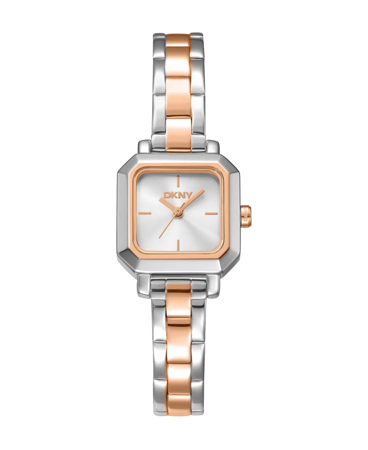 Quartz Two-Tone Water-Resistant Stainless Steel Bracelet Watch, 22mm by DKNY