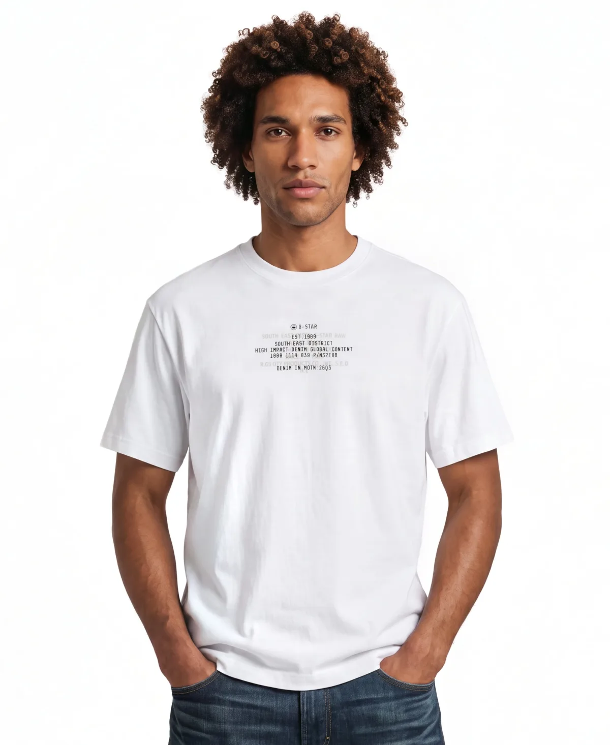 Multi Text Relaxed Graphic T-Shirt by G-Star