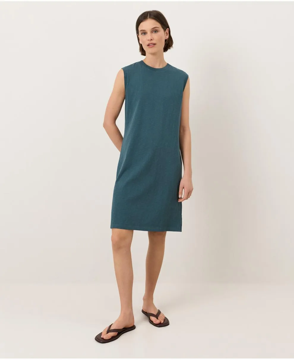 Organic Cotton Soft-Slub Essential Easy Muscle Tee Dress by Pact