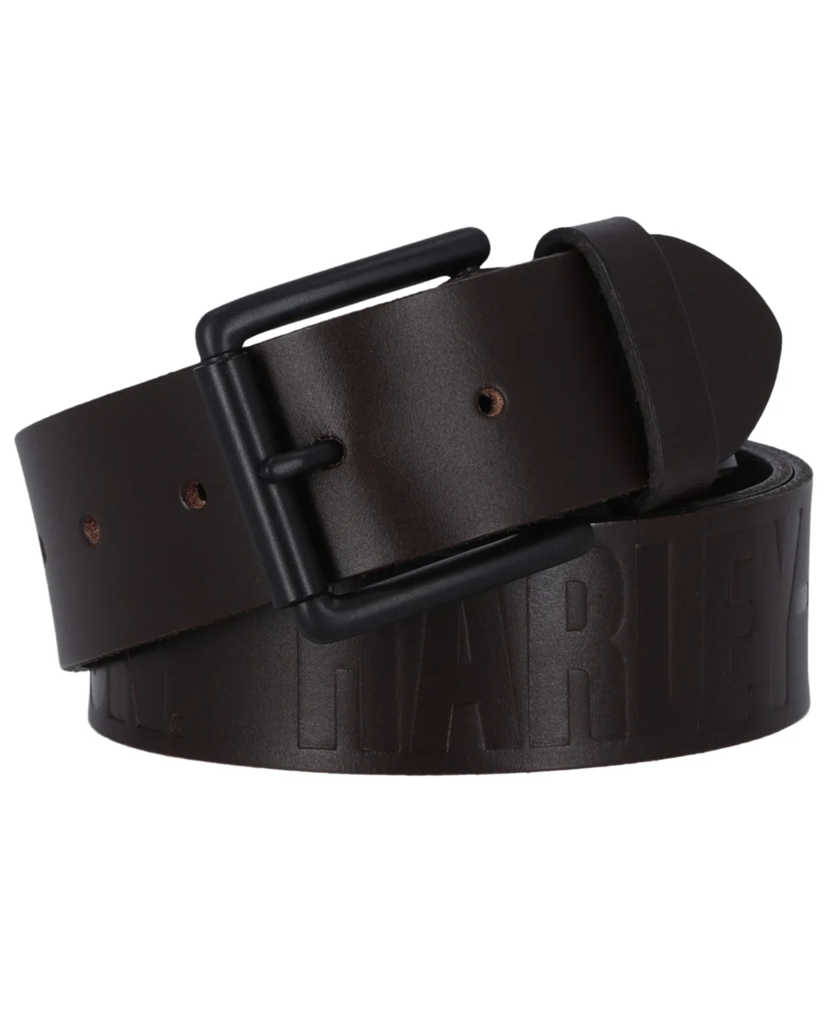 Engraved Leather Belt