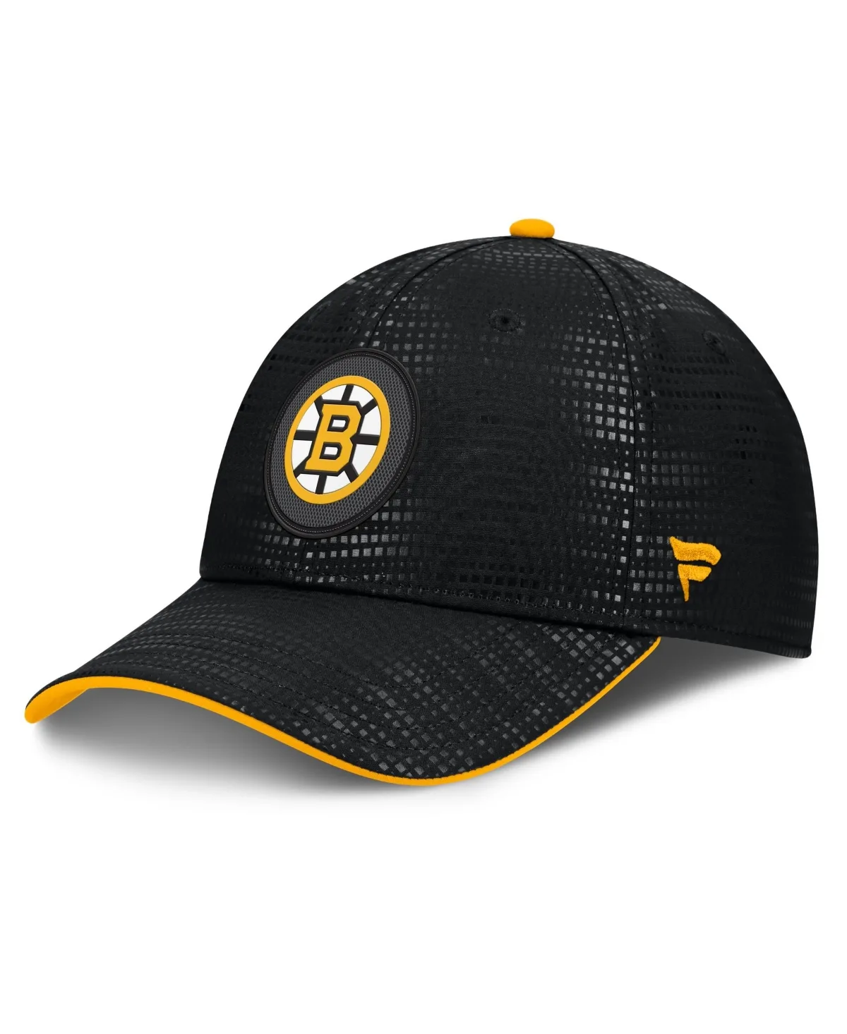 Boston Bruins Authentic Pro Rink Debossed Stretch Fit Hat by Fanatics
