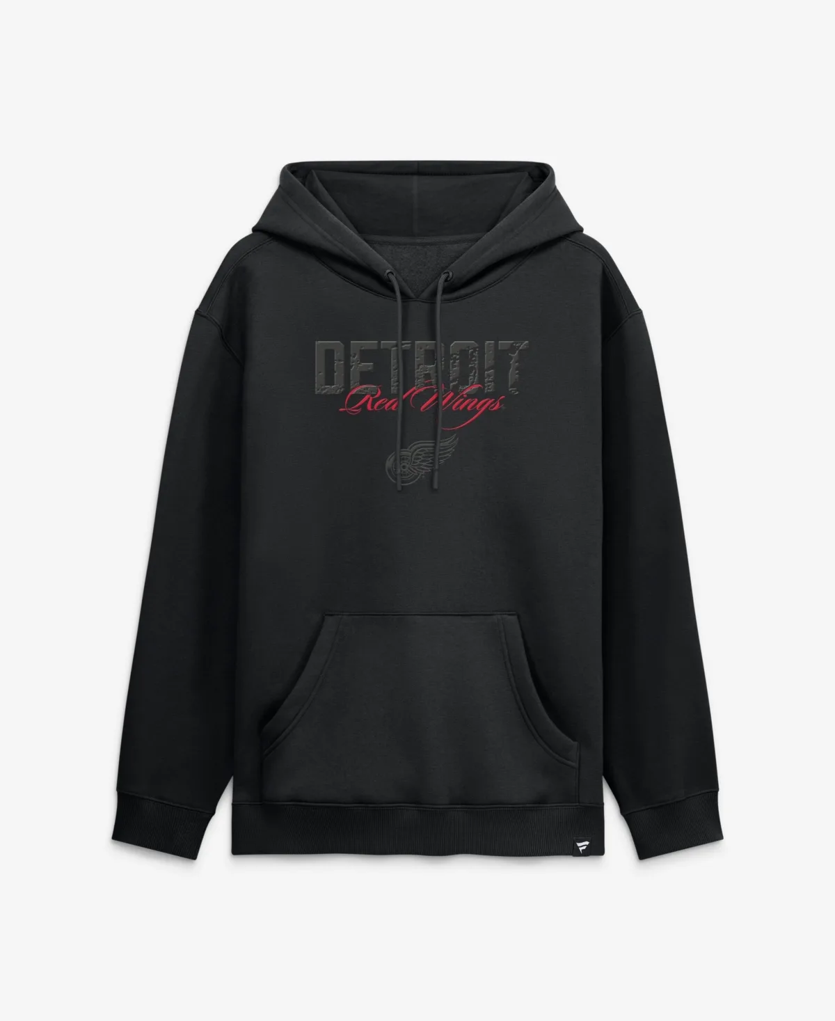 Detroit Red Wings Black Out Hoodie by Fanatics