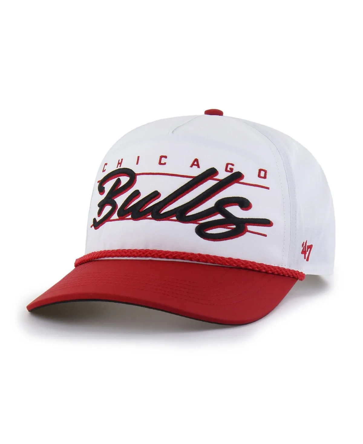 Chicago Bulls Brrr Condor Two-Tone Hitch Rope Adjustable Hat by 47 Brand