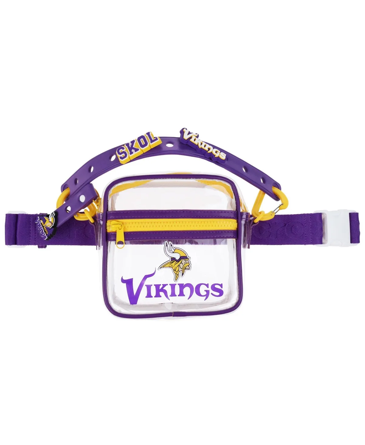 Minnesota Vikings Clear Crossbody Bag by Crocs