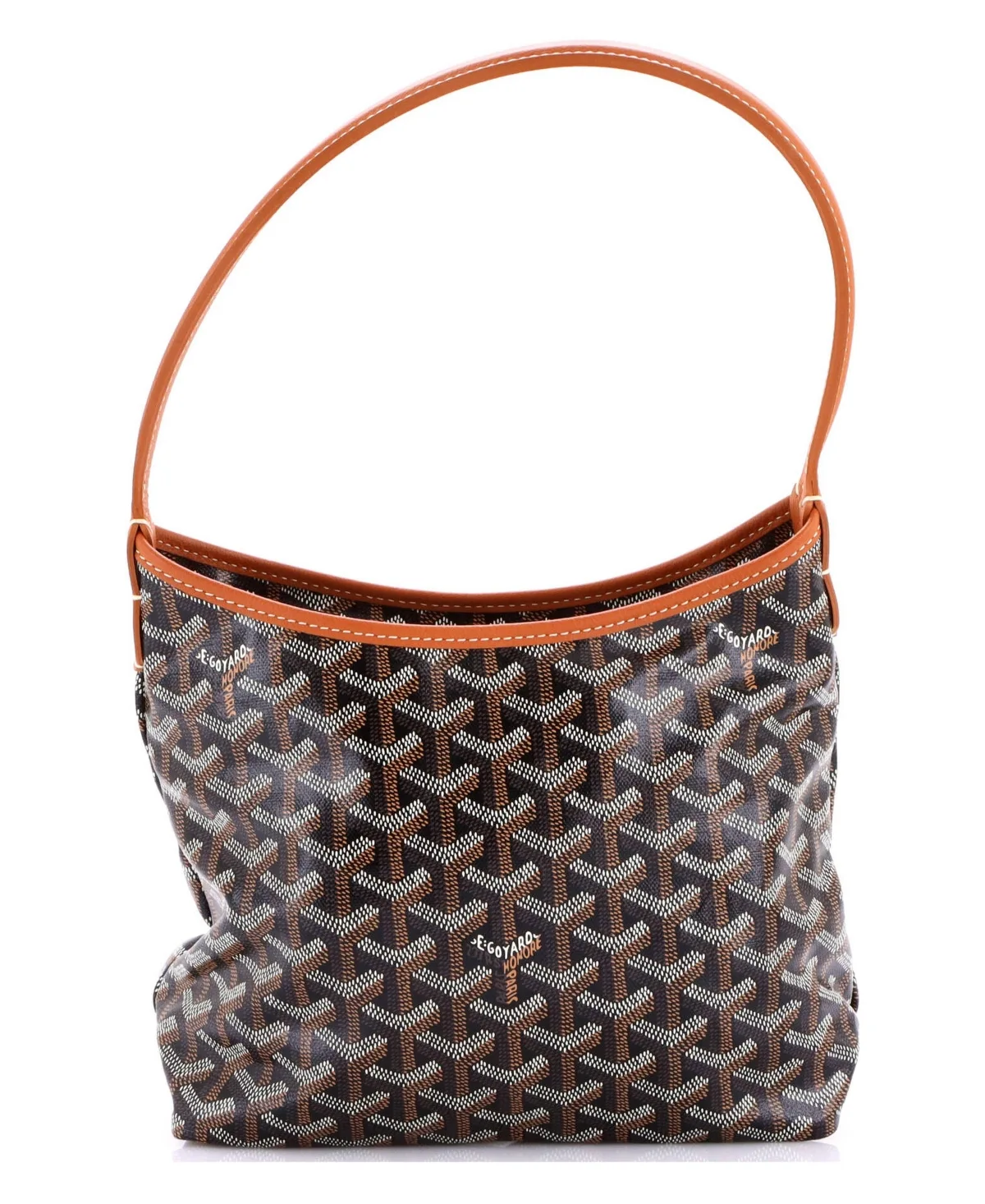 Pre-Owned Goyard Mini Boheme Hobo Coated Canvas by Pre Owned Goyard