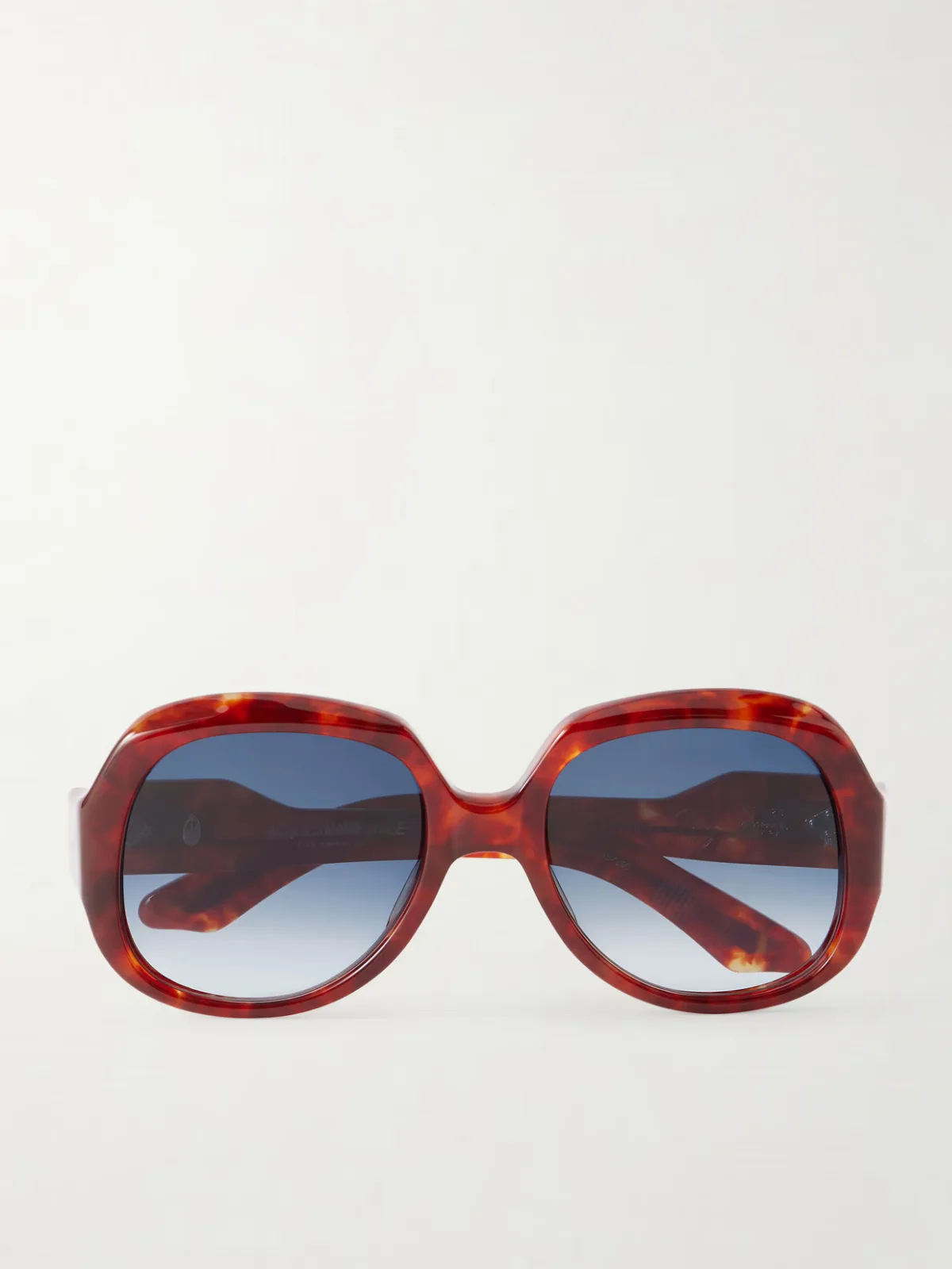 - Ocean Child Round-frame Tortoiseshell Acetate Sunglasses -
