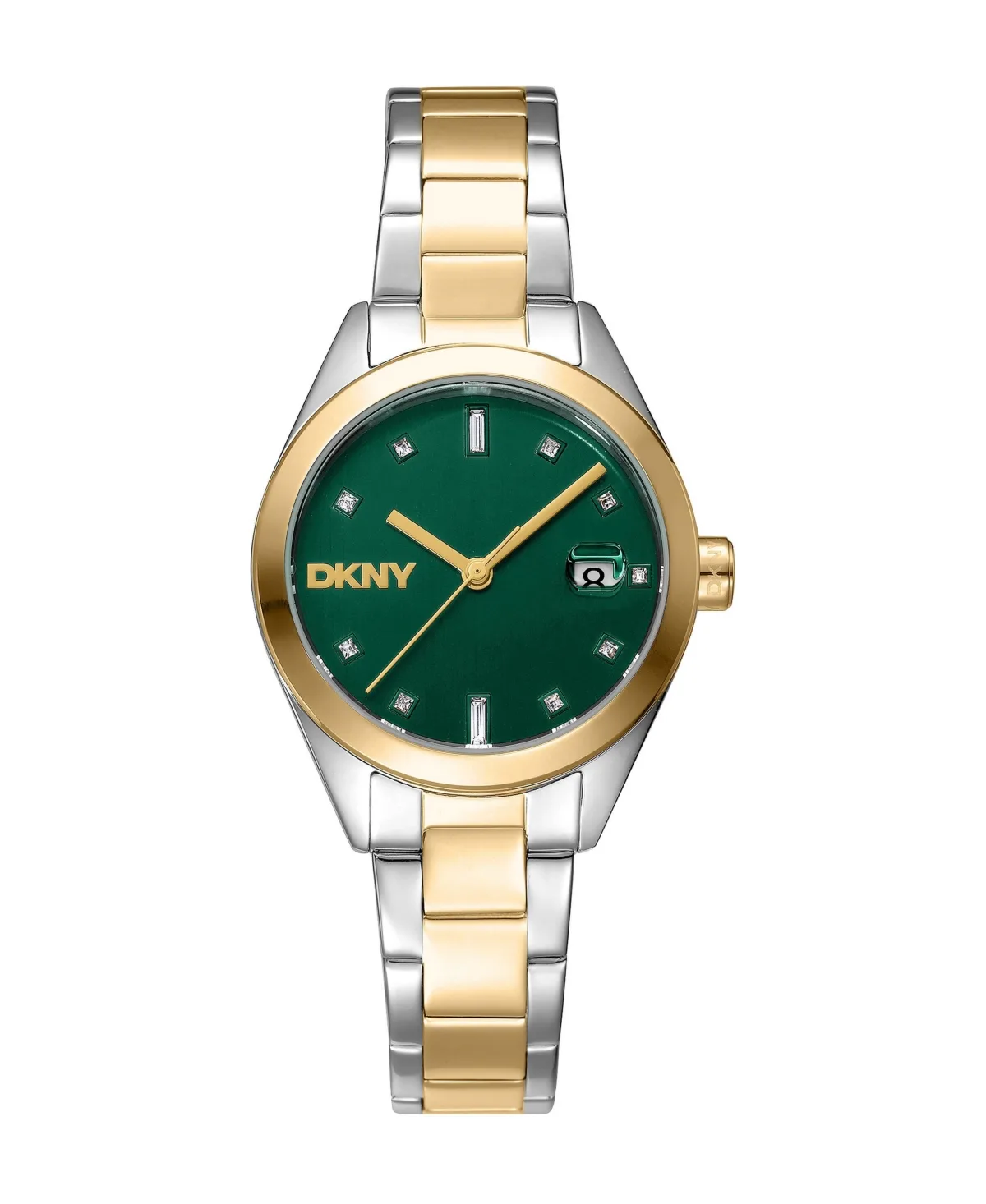 Quartz Two-Tone Stainless Steel Bracelet Watch 30mm by DKNY
