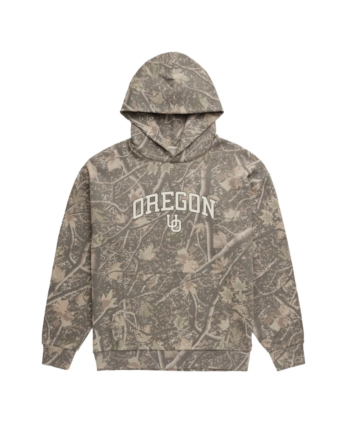 Oregon Ducks Back Bay Fleece Hoodie by Uscape Apparel
