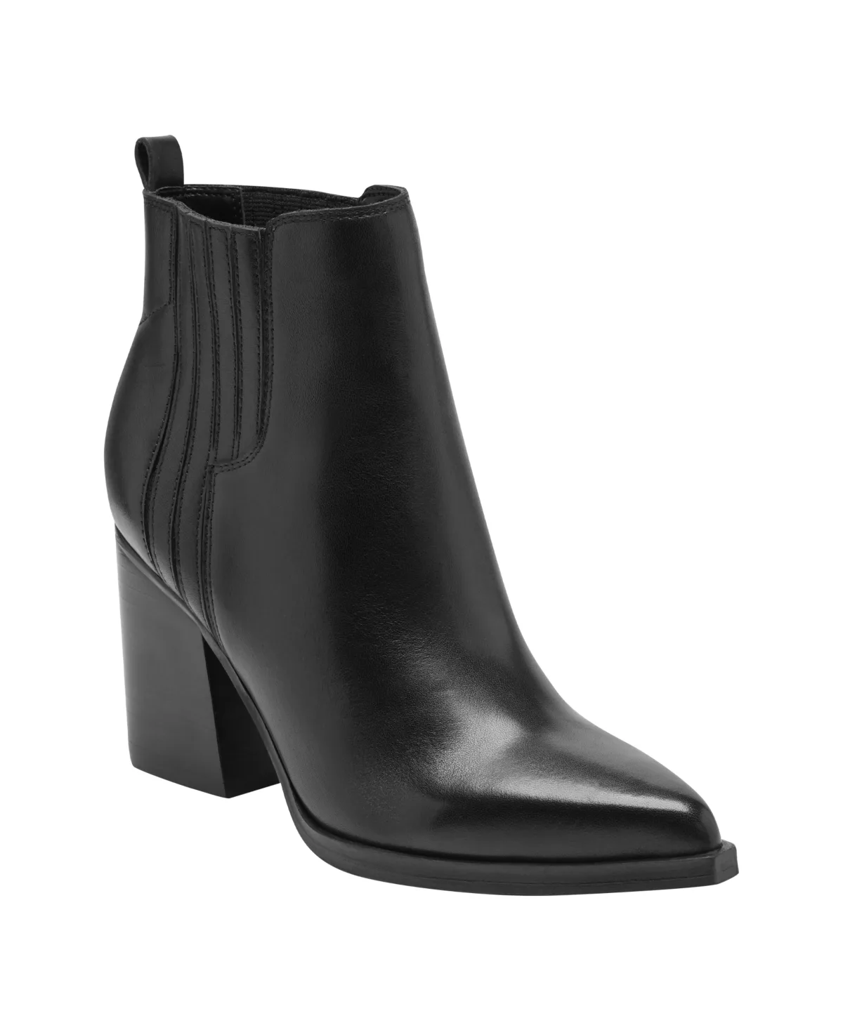 Matter Block Heel Booties by Marc Fisher