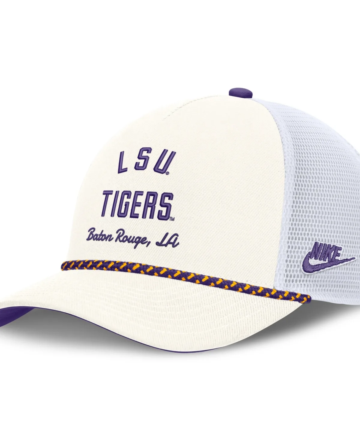 Lsu Tigers Mascot Rope Trucker Adjustable Hat by Nike