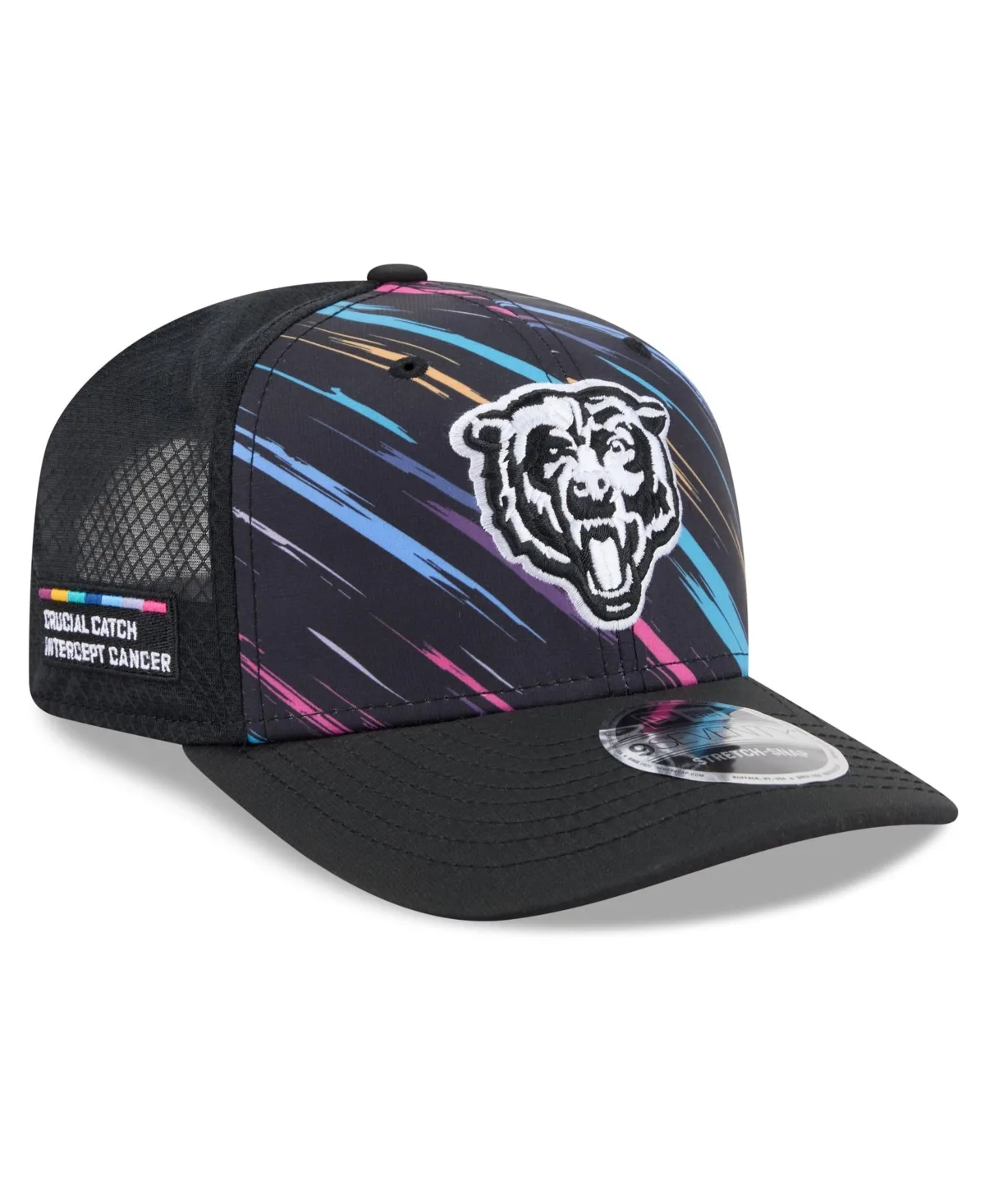 Chicago Bears 2026 Nfl Crucial Catch 9SEVENTY Adjustable Trucker Hat by New Era