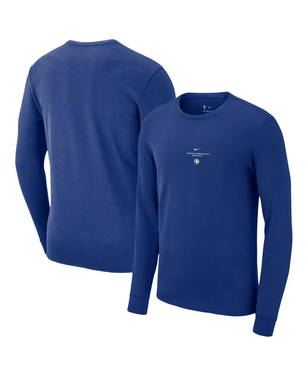 Minnesota Timberwolves 2026 Standard Issue Practice Long Sleeve T-Shirt by Nike