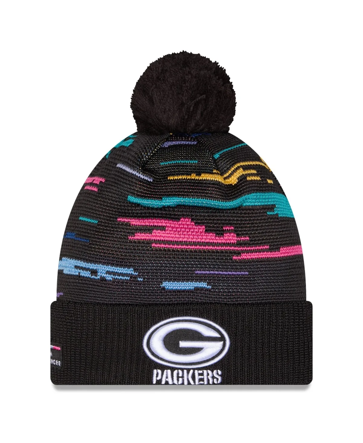 Green Bay Packers 2026 NFL Crucial Catch Cuffed Knit with Pom Hat by New Era