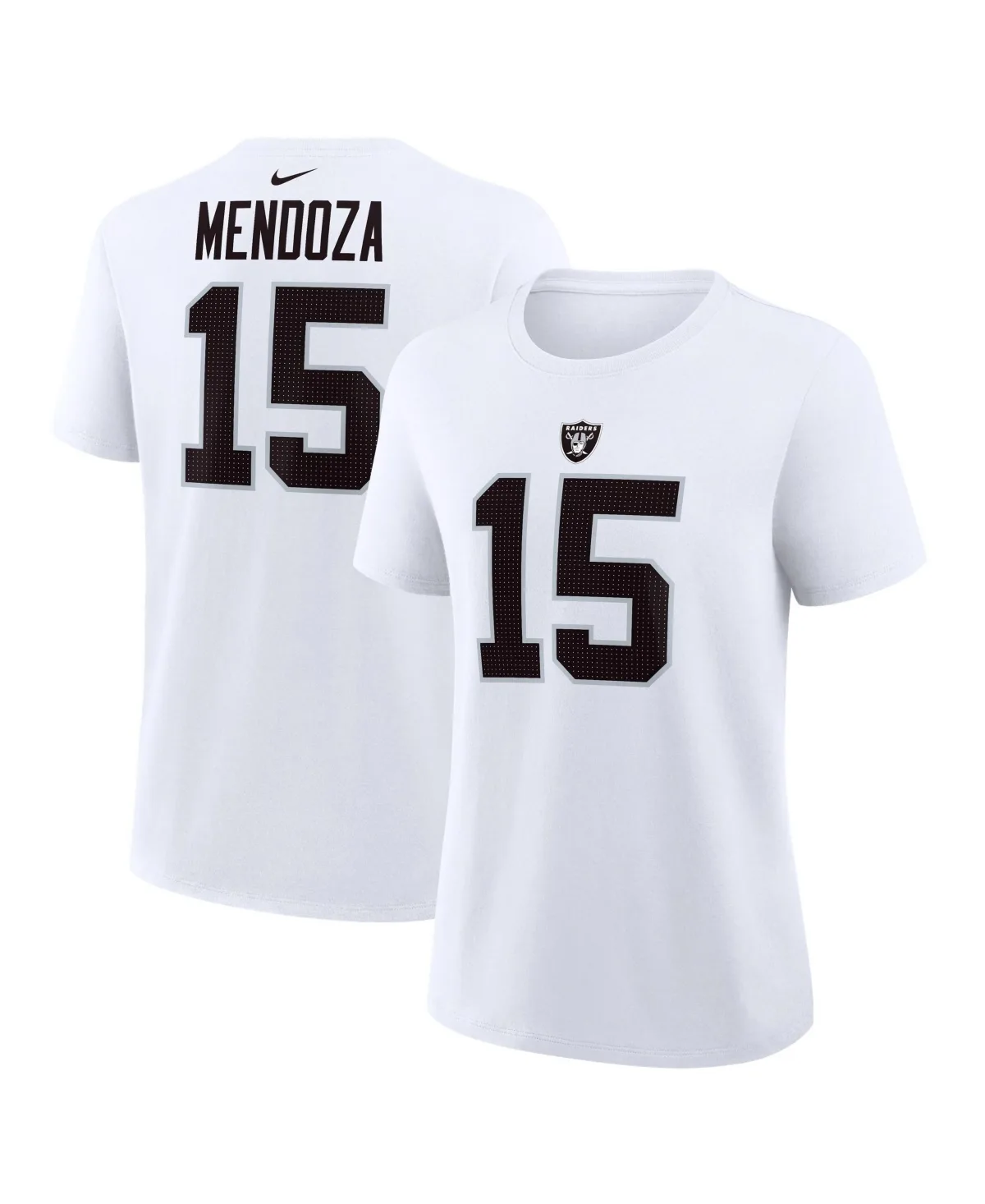 Fernando Mendoza Las Vegas Raiders Name & Number T-Shirt