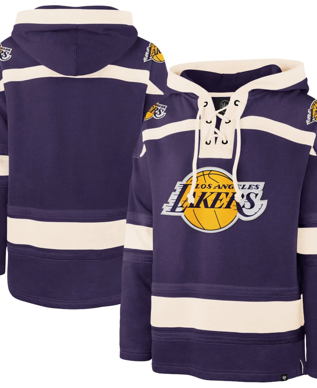 Los Angeles Lakers Superior Lacer Hoodie by 47 Brand