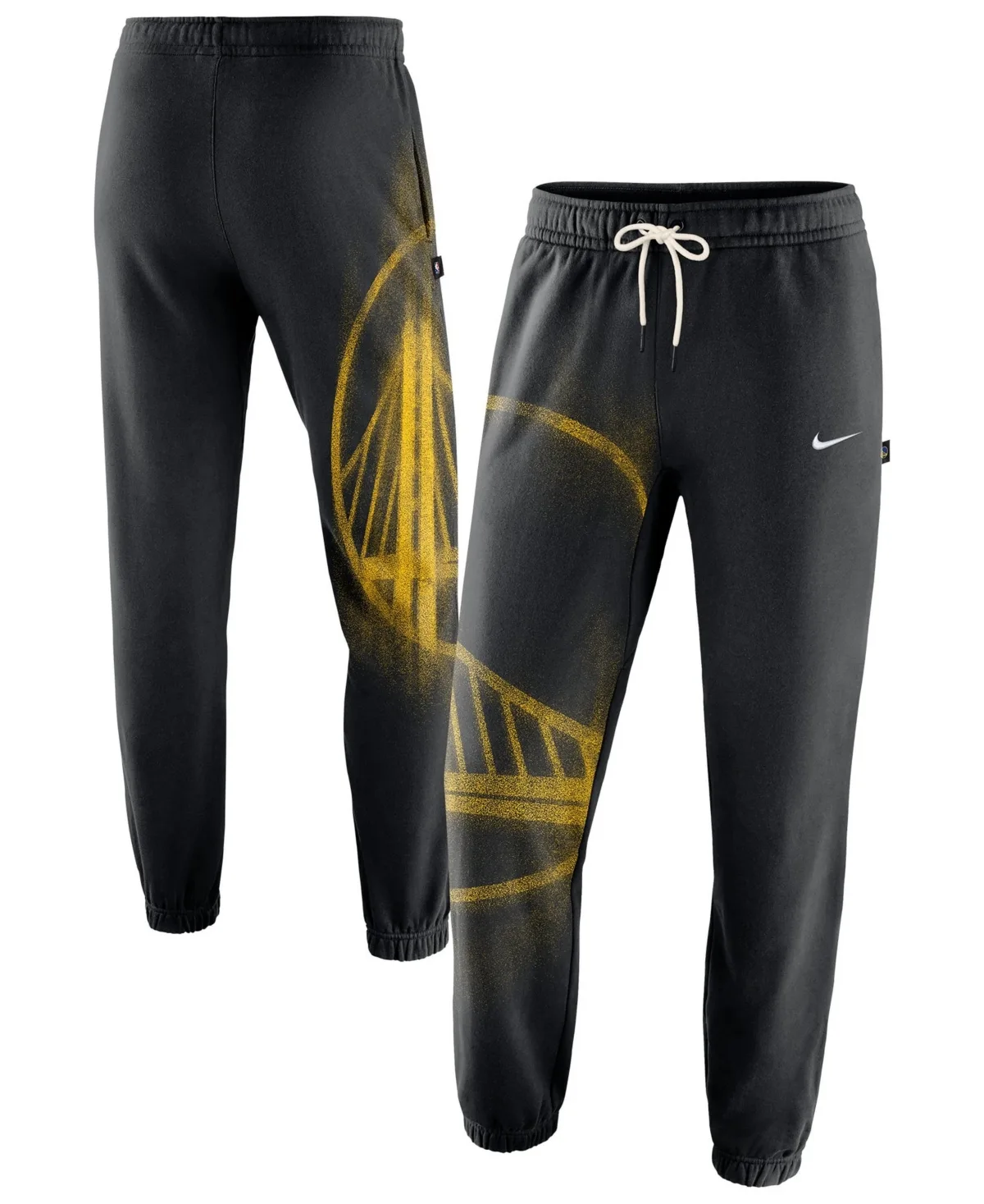 Golden State Warriors 2026 Standard Issue Practice Icon Fleece Tapered Pants by Nike