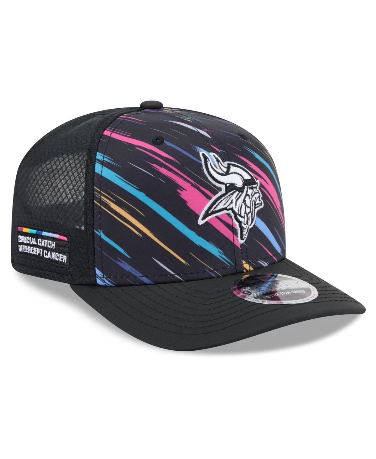 Minnesota Vikings 2026 NFL Crucial Catch 9SEVENTY Adjustable Trucker Hat by New Era