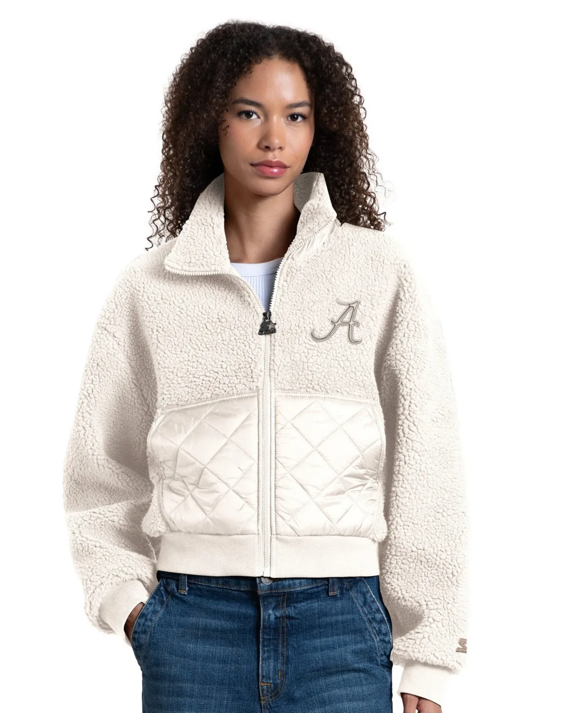Alabama Crimson Tide Journeyman Sherpa Full-Zip Jacket by Starter