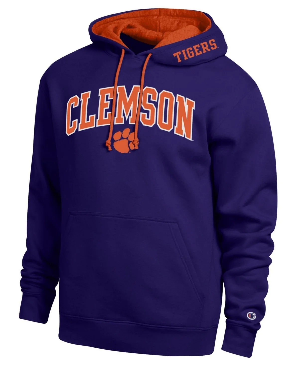 Clemson Tigers Arch Tackle Twill Hoodie by Champion
