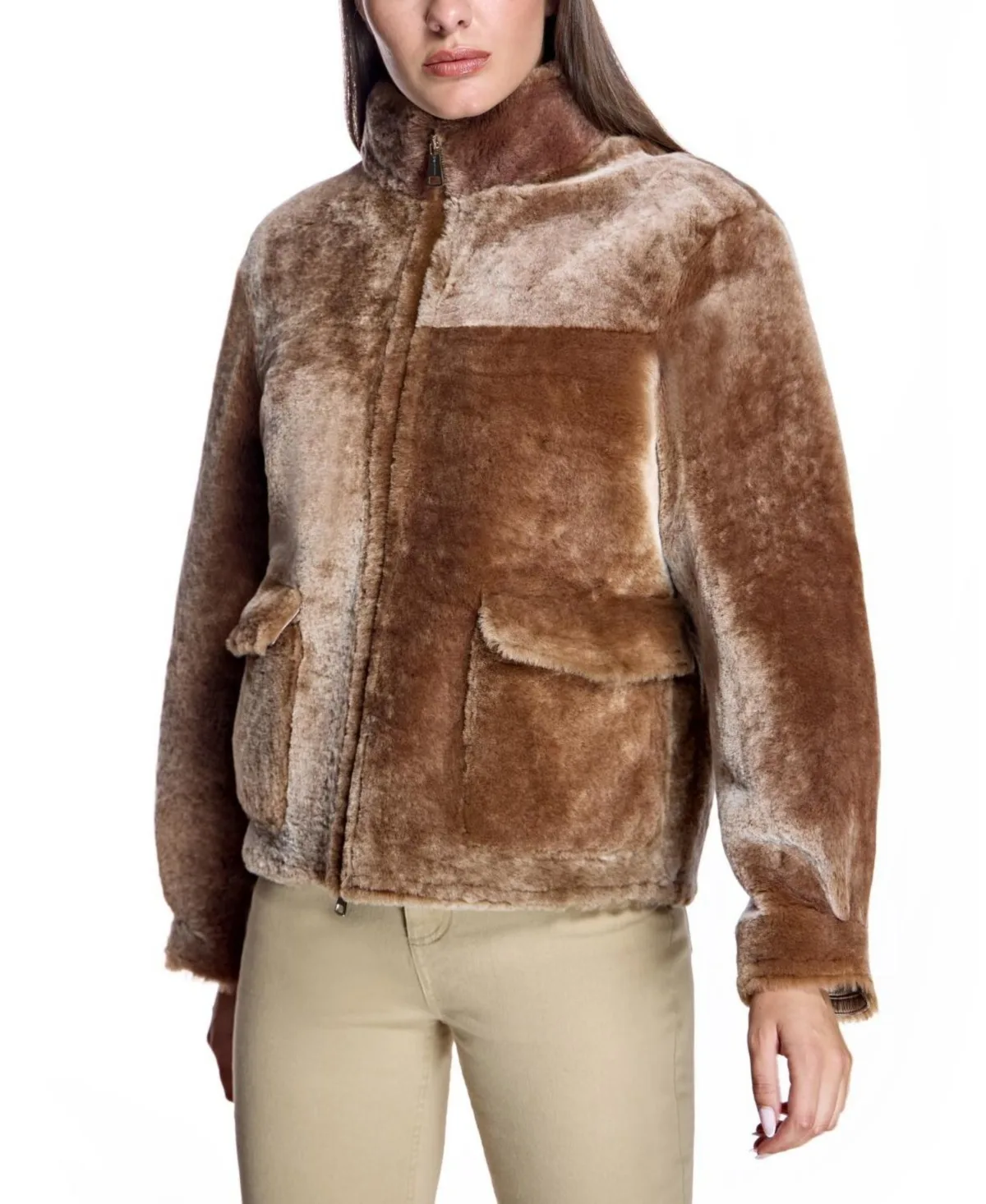 Shearling Lamb Jacket by Julia & Stella by Maximilian